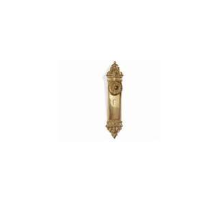  Ornate Entrance Doorknob Set Brass