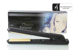   Forever Classic 1.5 Negative Ion Black Hair Straightening Iron  