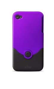 iFrogz Luxe Black/Purple Case for iPhone 4 AT&T Verizon  