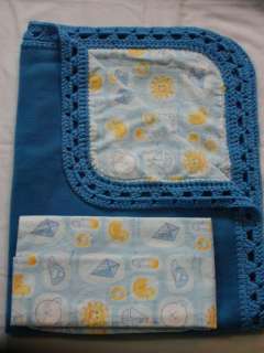 one of a kind blankey set just for the one of a kind small Boy in 
