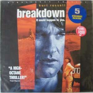  Breakdown (Wide Screen Edition) (Laserdisc movie 