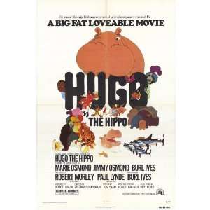  Hugo the Hippo (1975) 27 x 40 Movie Poster Style A