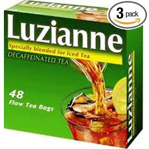 Luzianne Decaf Tea Bags, 48 Count (Pack Grocery & Gourmet Food