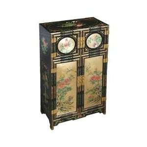  43 Antique Style Four Seasons Wood Storage Cabinet in 