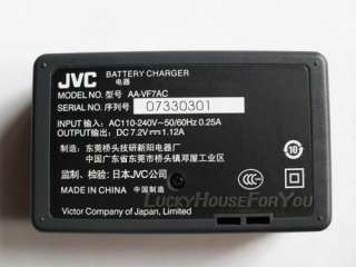 aavf7 aa vf7 charger for jvc bn vf707u 714u battery international 