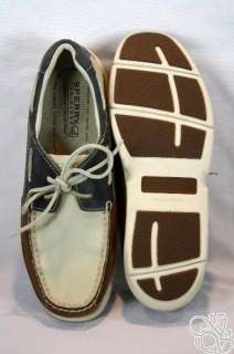 Sperry Top Sider Charter 2 Eye Navy Mens Boat Shoes New  