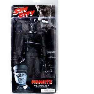  Sin City Series 1 Manute (Black and White) Action Figure 