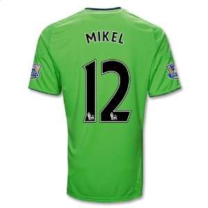  Chelsea 10/11 MIKEL Third SS Soccer Jersey Sports 