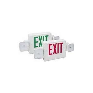   Exit Lighted Sign Combination LED Emergency Exit Sign Patio, Lawn
