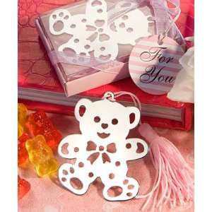  Lovable Teddy Bear Design Bookmarks   Pink Toys & Games