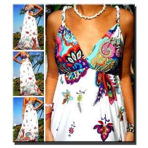 Patriasia NEW Woman Summer Boho Ladies Long Maxi Dress  