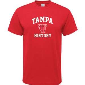  Tampa Spartans Red History Arch T Shirt