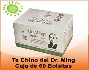 TE CHINO DEL DR MING 60 BOLSAS  nib chinese tea  