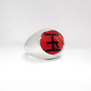  NARUTO Sasori/Tobi  Tama (Sphere) Symbol Akatsuki Ring 