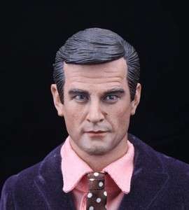   Roger Moore 1/6 Figure Head Sculpt Hot Toys James Bond 007 @@@  