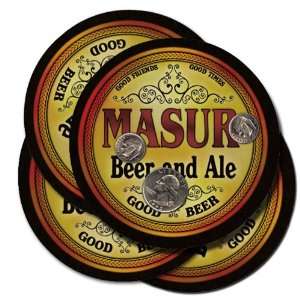  Masur Beer and Ale Coaster Set