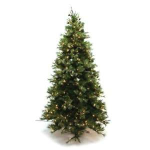 Good Tidings Bristlecone Artificial Prelit Christmas Tree, 6 1/2 Feet 