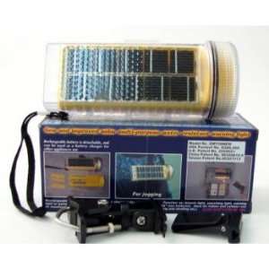  Solar Flashlight W/Detachable Battery Master Case Case 
