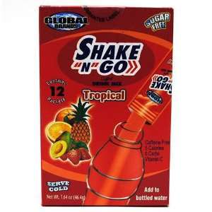 SHAKE N GO LIGHT TROPICAL DRINK MIX  Grocery & Gourmet 
