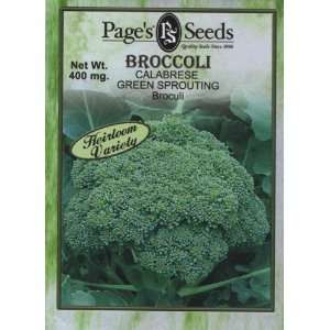  Broccoli Calabrese Gr. Sprouting Patio, Lawn & Garden