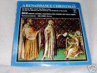 Renaissance Christmas Boston Camerata 74 Sealed LP  