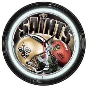  NFL New Orleans Saints Neon Clock