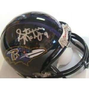  Signed Steve McNair Mini Helmet   (