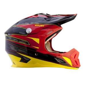  EVS Sports T7 Digi Red Medium Helmet Automotive