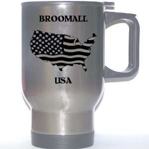  US Flag   Broomall, Pennsylvania (PA) Stainless Steel Mug 