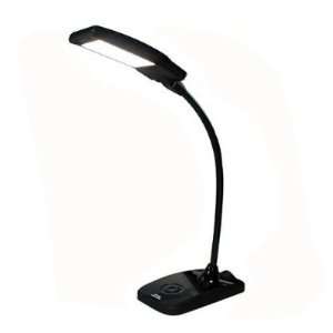  LED ONE T100 Flex Neck Table and Reading Lamp, Black
