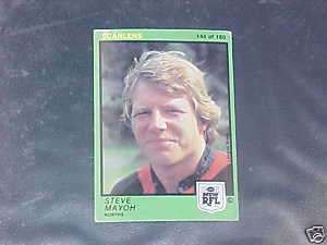 Rare~1982 Scanlens Card~North Sydney Bears~Steve Mayoh #144  