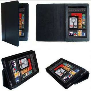 New Stand Folio PU Leather Case Cover For  Kindle Fire 7 Tablet 