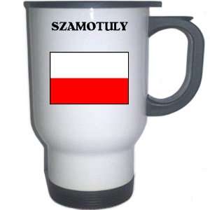  Poland   SZAMOTULY White Stainless Steel Mug Everything 