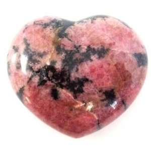   Pink Black Crystal Love Frienship Stone Mineral 2.2 