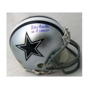 Craig Morton Autographed Cowboys Mini Helmet