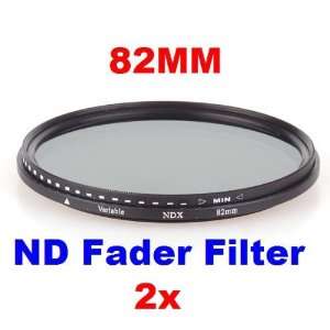  Neewer 2x 82mm ND Fader Neutral Density Adjustable 
