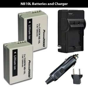   and pocket charger) for Canon Canon SX40 SX40HS, Canon PowerShot G1 X