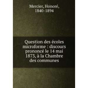   Chambre des communes HonorÃ©, 1840 1894 Mercier  Books