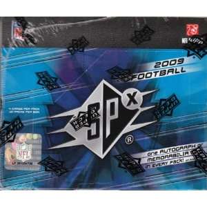  2009 Upper Deck SPx Football Hobby Box