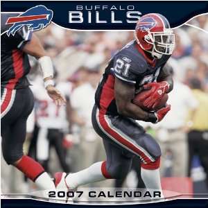  Buffalo Bills 2007 NFL 12x12 Wall Calendar Sports 