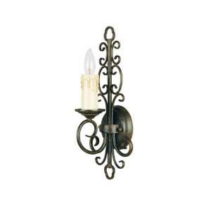 World Imports 5061 63 Sheffield Collection Single Light Wall Sconce 