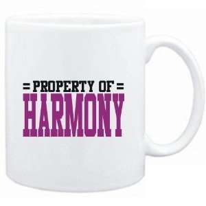  Mug White  Property of Harmony  Female Names
