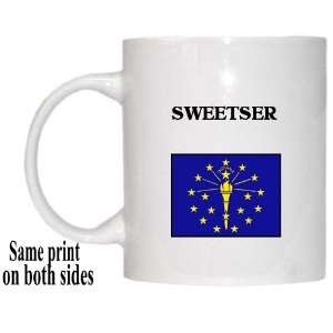  US State Flag   SWEETSER, Indiana (IN) Mug Everything 
