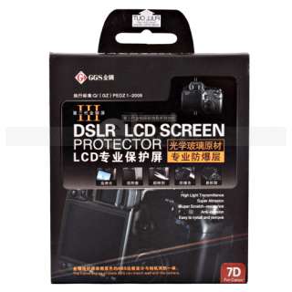 GGS 3 generation DSLR LCD Screen Protector for Canon 7D  