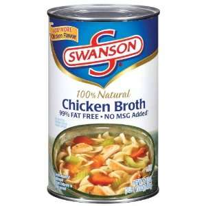 Swansons Clear Chicken Broth Grocery & Gourmet Food