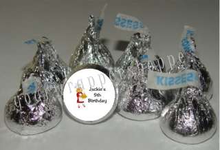 COOKING CHEF Party Candy Wrappers Kiss Labels Favors  