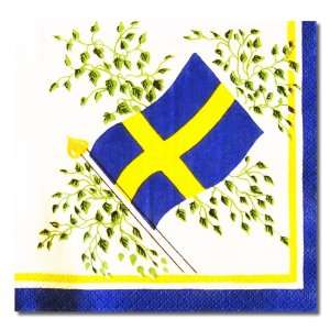 Sweden Flag Luncheon Napkin