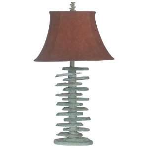  Kenroy Home Killington Table Lamp with 17 inch Copper Oval 