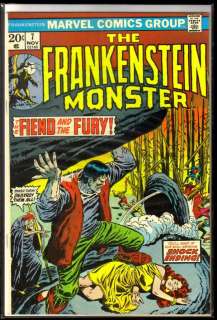 FRANKENSTEIN #7 Marvel Comic Book   VF/NM  