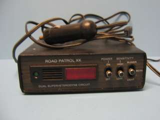 Micronta Road Patrol XK Radar Detector Dual Superheterodyne Circuit 